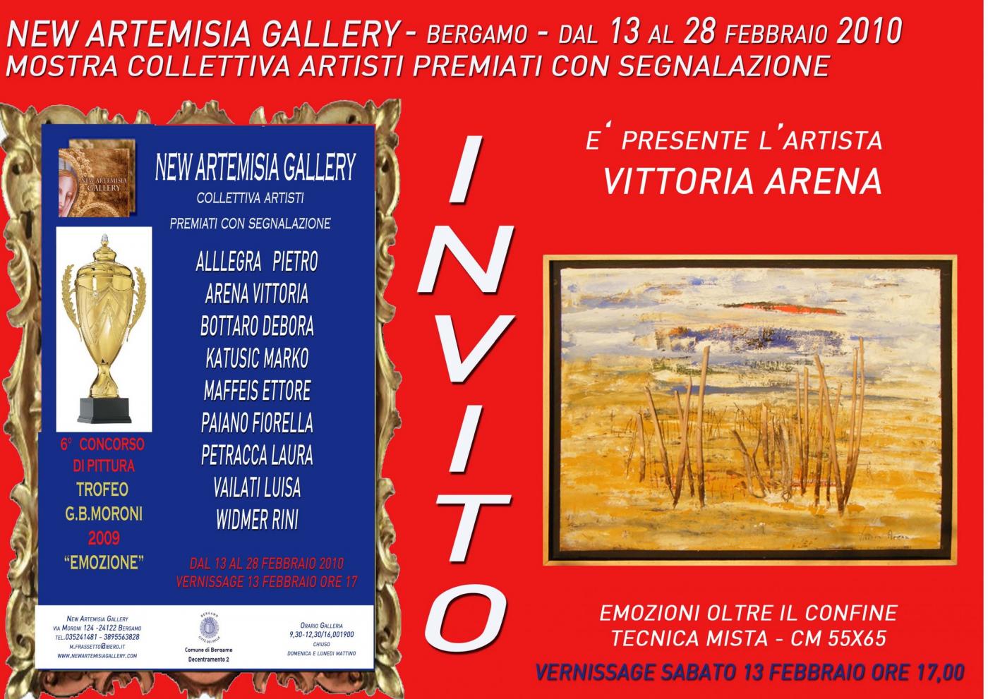 New  Artemisia Gallery- collettiva artisti