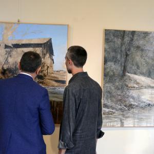 ATMOSFERE A CONFRONTO mostra sul paesaggio a Revere