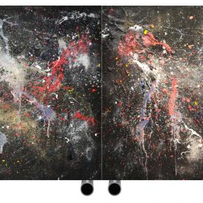 Notte di S.Lorenzo (Big-Bang) - 400x170 cm lato A