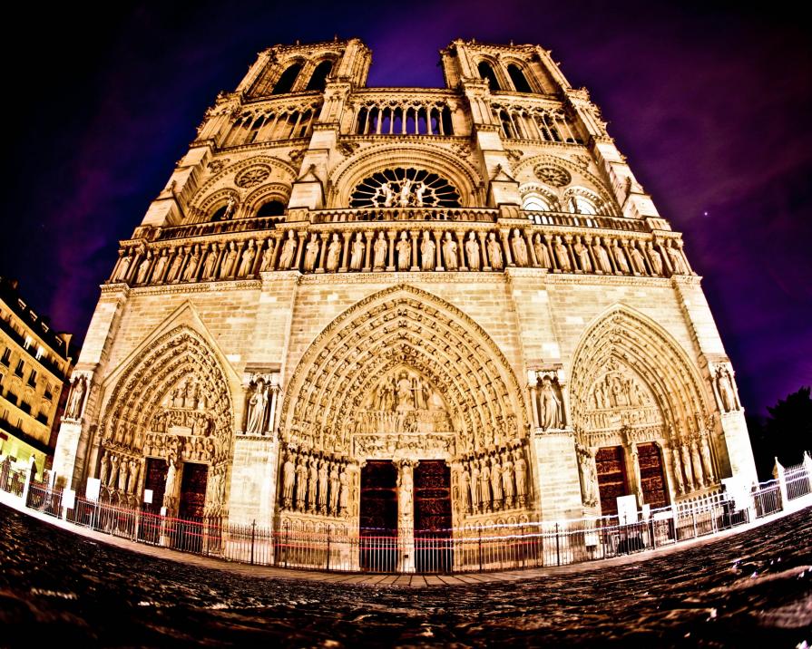 Notre Dame at Night