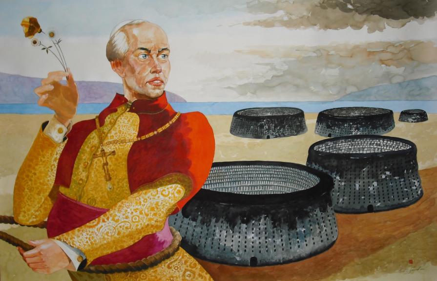 The Pope carried or the Prisons. The Pope carried or the Prisons.