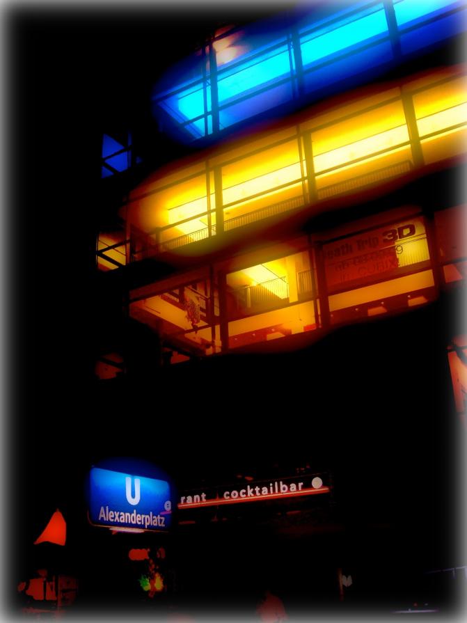 Alexanderplatz night view
