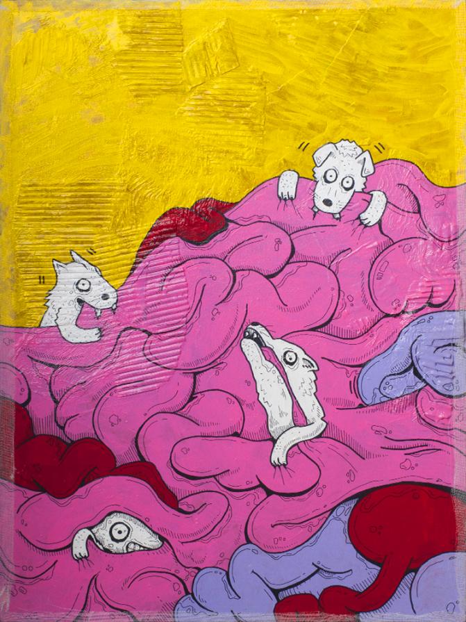 Organic Moustaches - Dogs