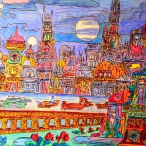 STRANA CITTA' RUSSO/SIBERIANA ESTRAPOLATA IN UN UNIVERSO PARALLELO