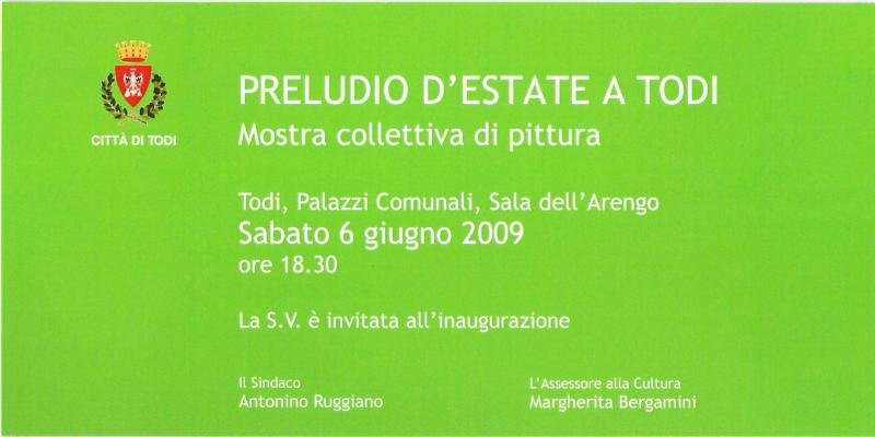 Preludio d'estate a Todi Preludio d'estate a Todi