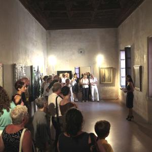 LE FOTO DELL'INAUGURAZIONE di ABSTRACTA A SABBIONETA (MN)