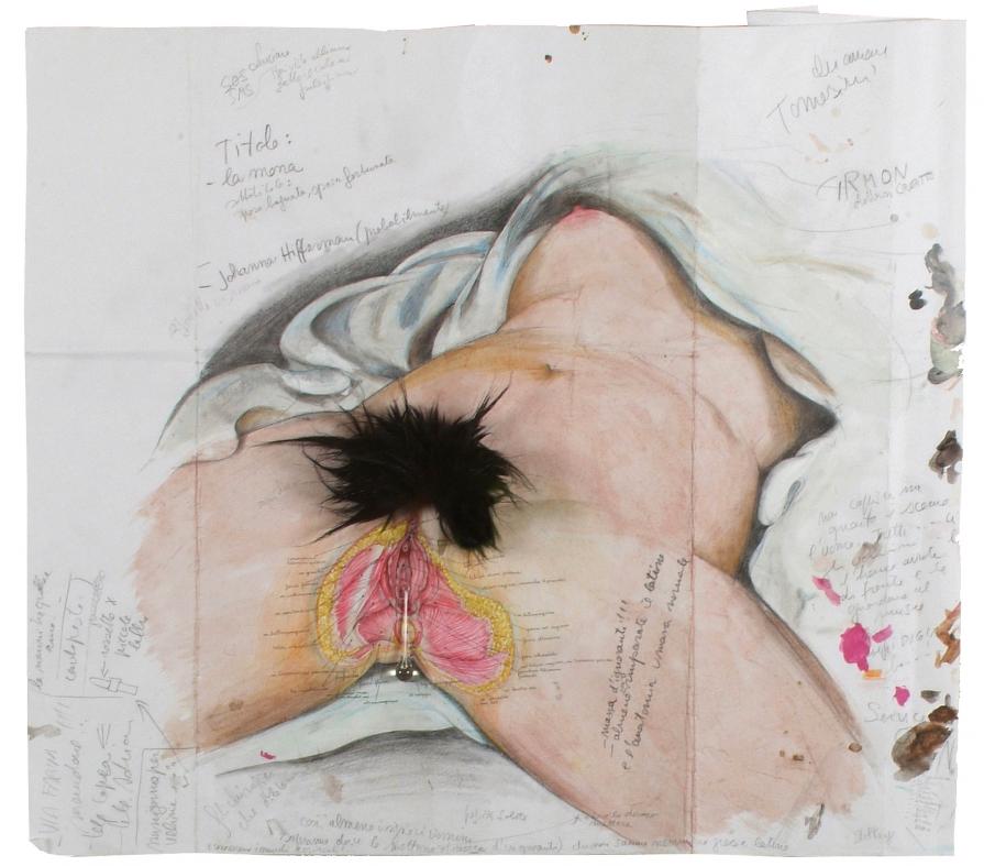 OMAGGIO A "LA NASCITA DEL MONDO" DI COUBERT: "LAMONA"