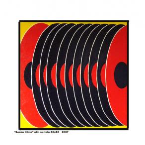 Senza titolo  olio su tela   80x80   2007