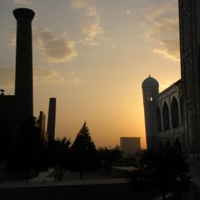 Tramonto su Samarcanda
