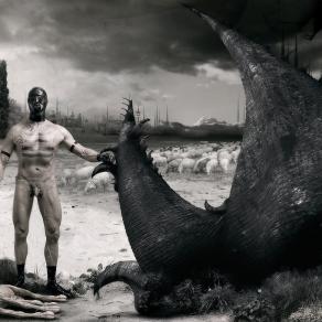 SODOMA E GOMORRA - CITTA' DI SODOMA: RITRATTO DI PASTORE CON IDOLO / SODOM AND GOMORRAH - CITY OF SO