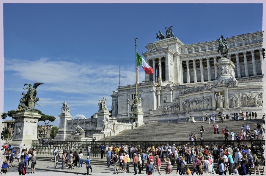 Exploration of Rome between 2 fligths