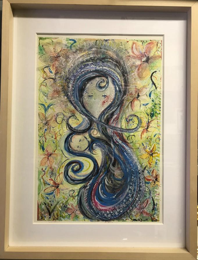 Marta Disetti - Salviamo il futuro del mondo - tecnica mista su carta - 35 x 50 Marta Disetti - Salviamo il futuro del mondo - tecnica mista su carta - 35 x 50