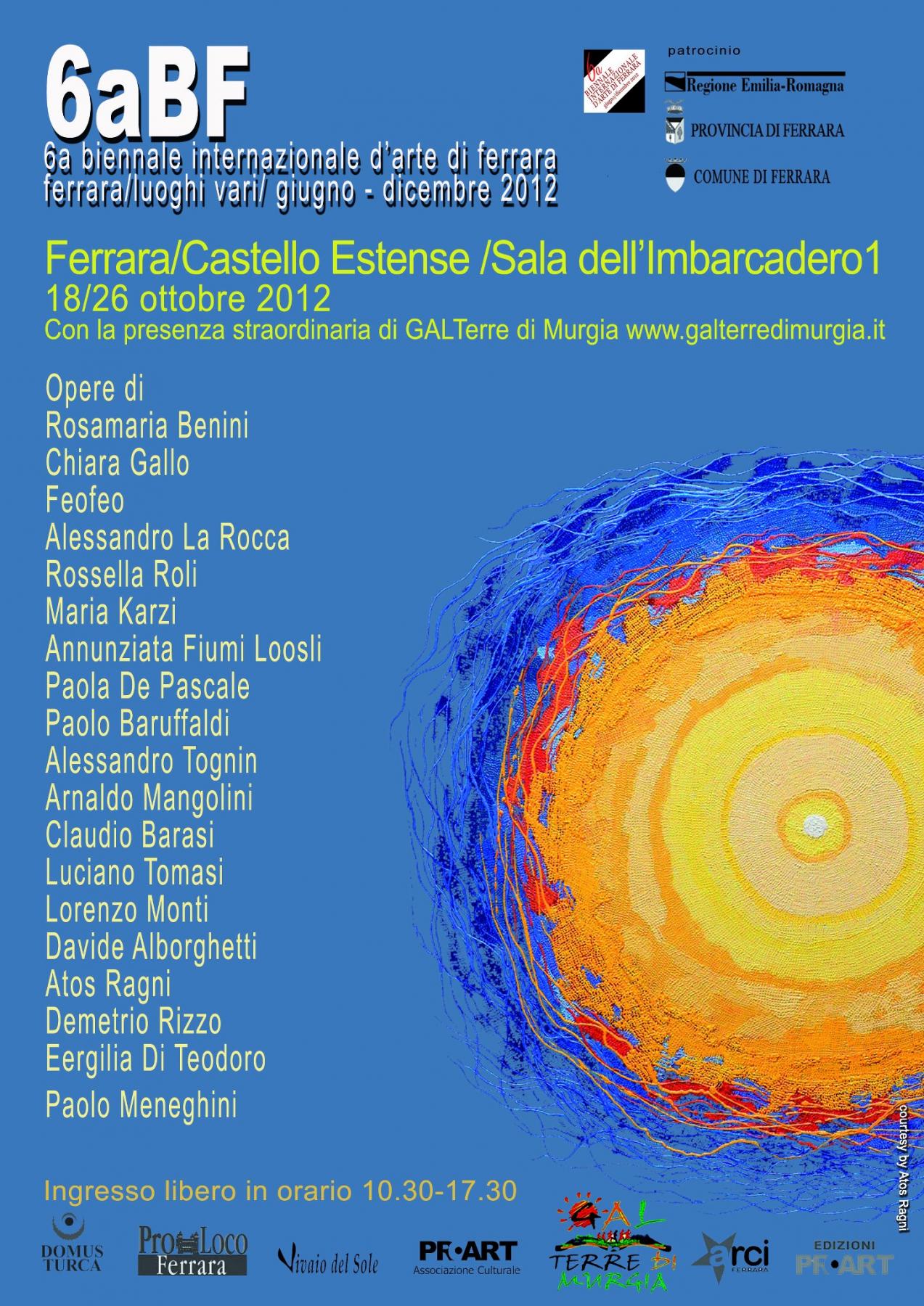 Biennale d'arte internazionale a Ferrara