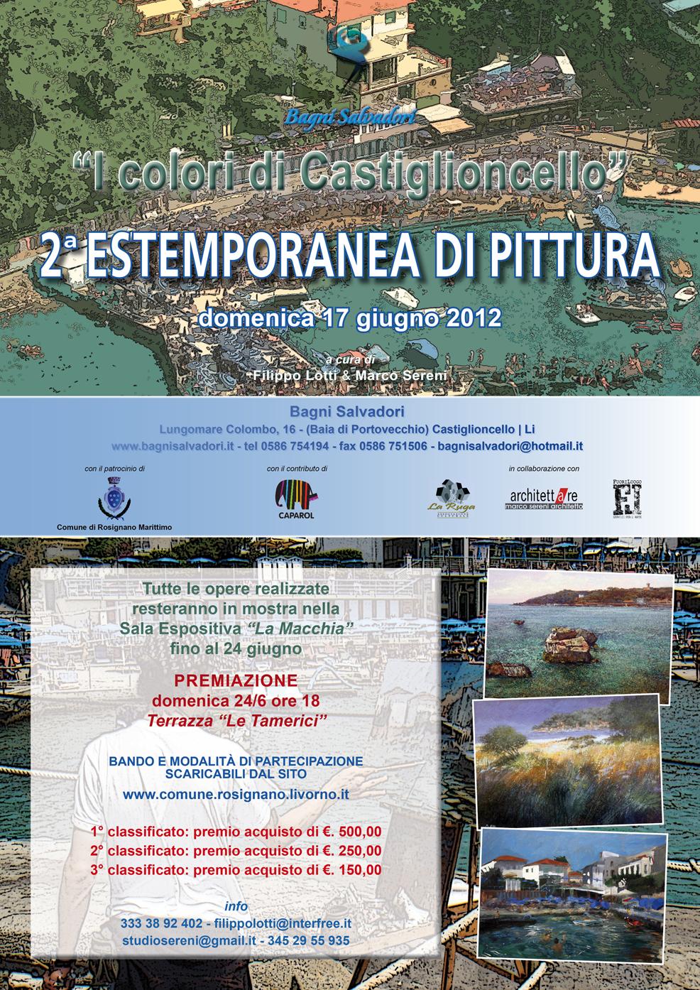 "° Concorso di Pittura Estemporanea "° Concorso di Pittura Estemporanea