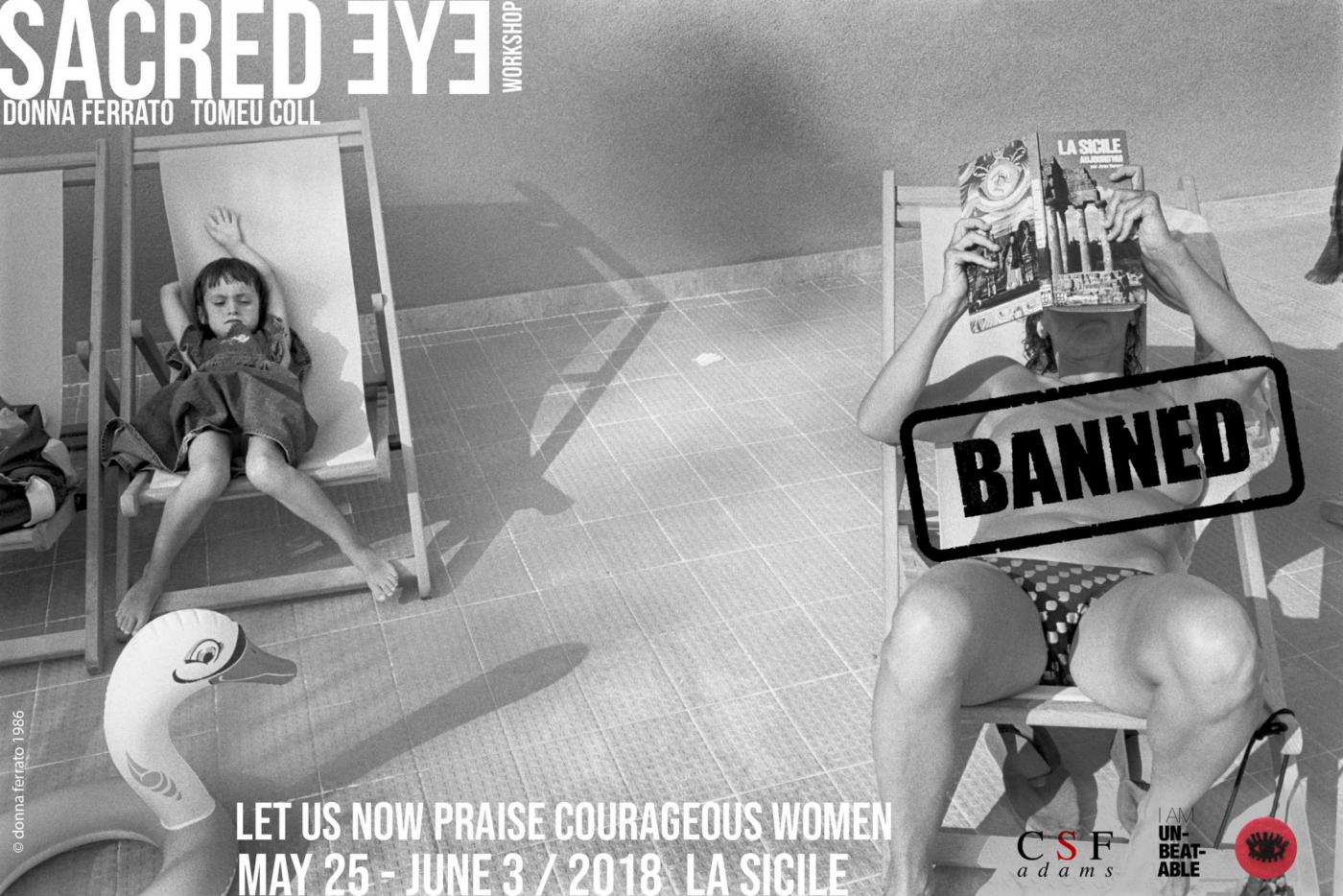 Sacred Eye Sicily:  con Donna Ferrato, Tomeu Coll & special guest Letizia Battaglia