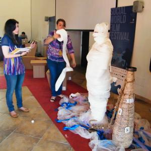 la performance di  Rosa Didonna“Viaggio di una Geisha e la ritrovata Sibilla”