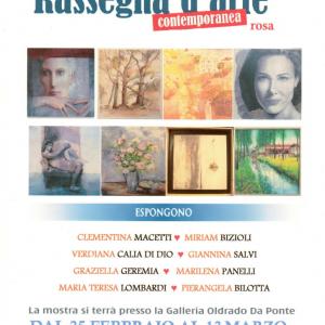 Rassegna d'arte contemporanea "rosa"