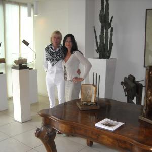 ESPOSIZIONE SCULTURE HOTEL LUX  a MODENA.