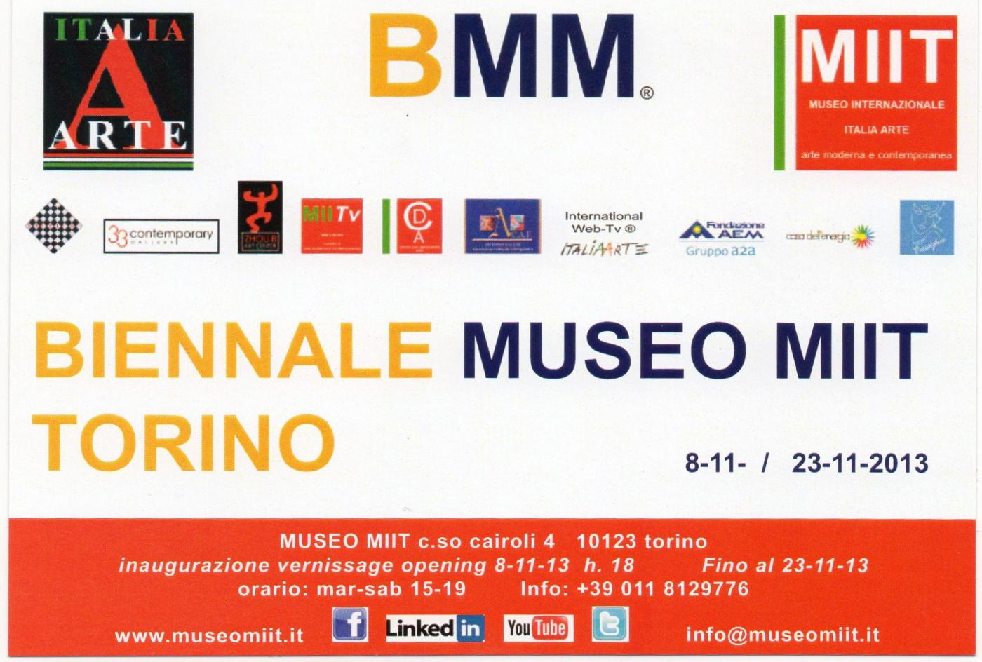 BMM  Biennale Museo MIIT