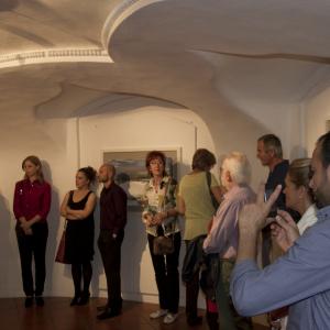 Presentazione del maestro ANTONIO PEDRETTI  a Bibbiano (RE)