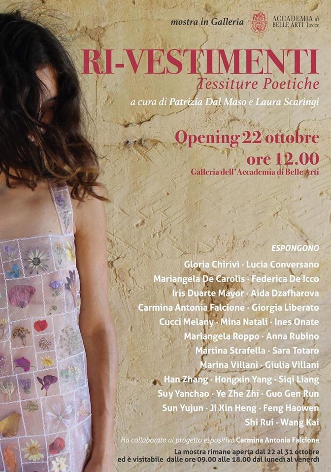 RI-VESTIMENTI Tessiture Poetiche