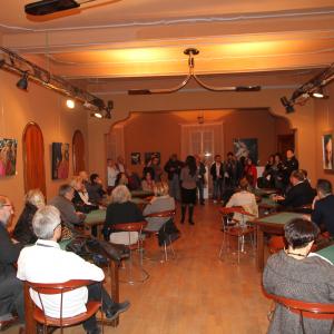 SPLENDIDA INAUGURAZIONE quella di PRESENZE a Modena.