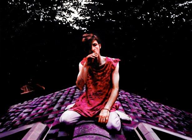 Alex sul tetto, Berlino, 2010.