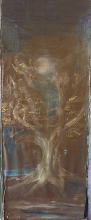 La città d'ombra - Pannello III La città d'ombra - Pannello III