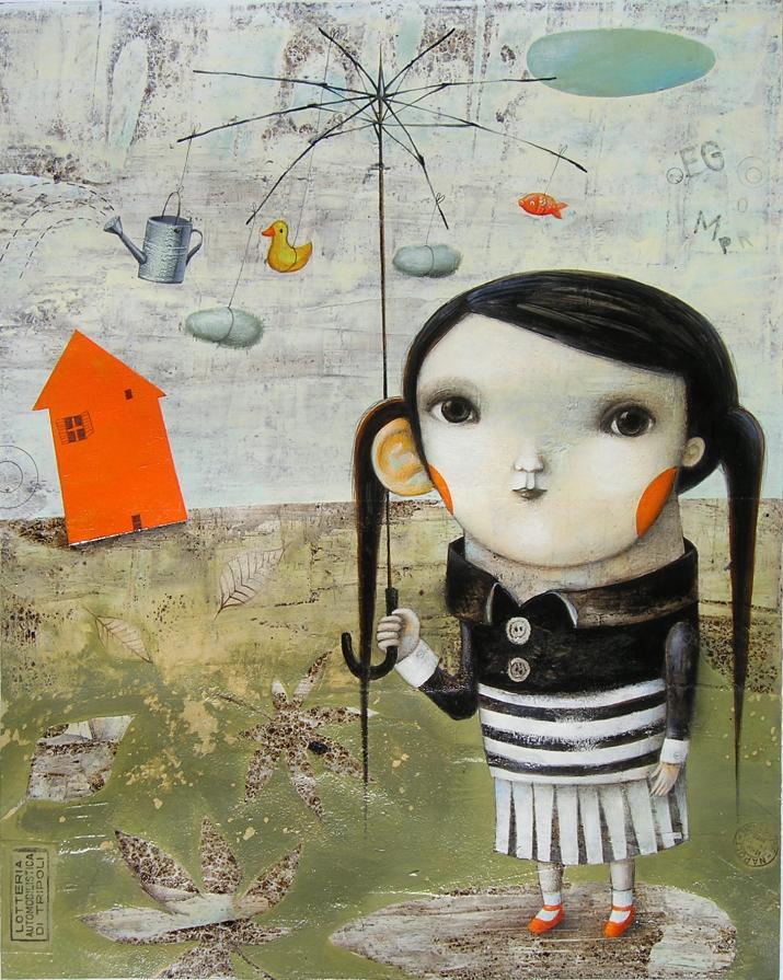 la bimba con l'orecchio esagerato 1