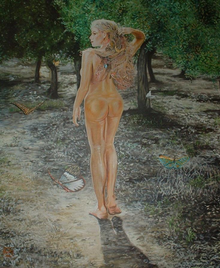 la ninfa delle farfalle