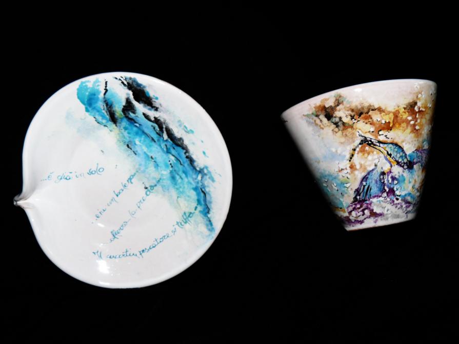 Il martin pescatore ed il mare