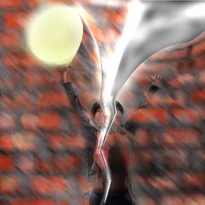 quasi spezzato....non posso permetterlo.  scaccia via la malinconia......