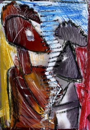 ti stringo in un forte abbraccio.