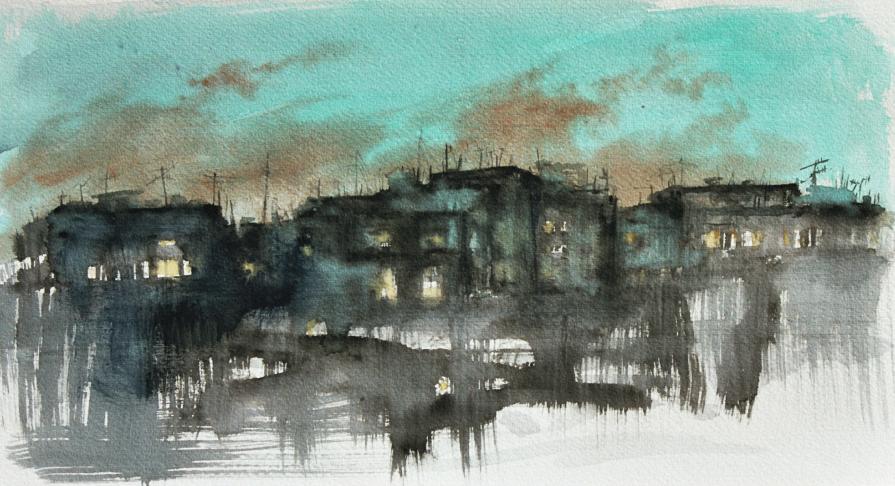 Crepuscolo cittadino