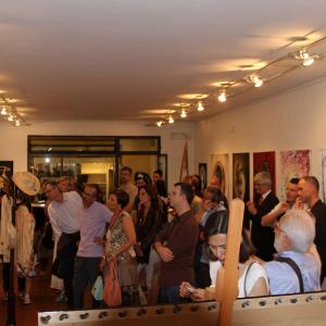 DOPPIO VERNISSAGE A CORTE ISOLANI (BOLOGNA)