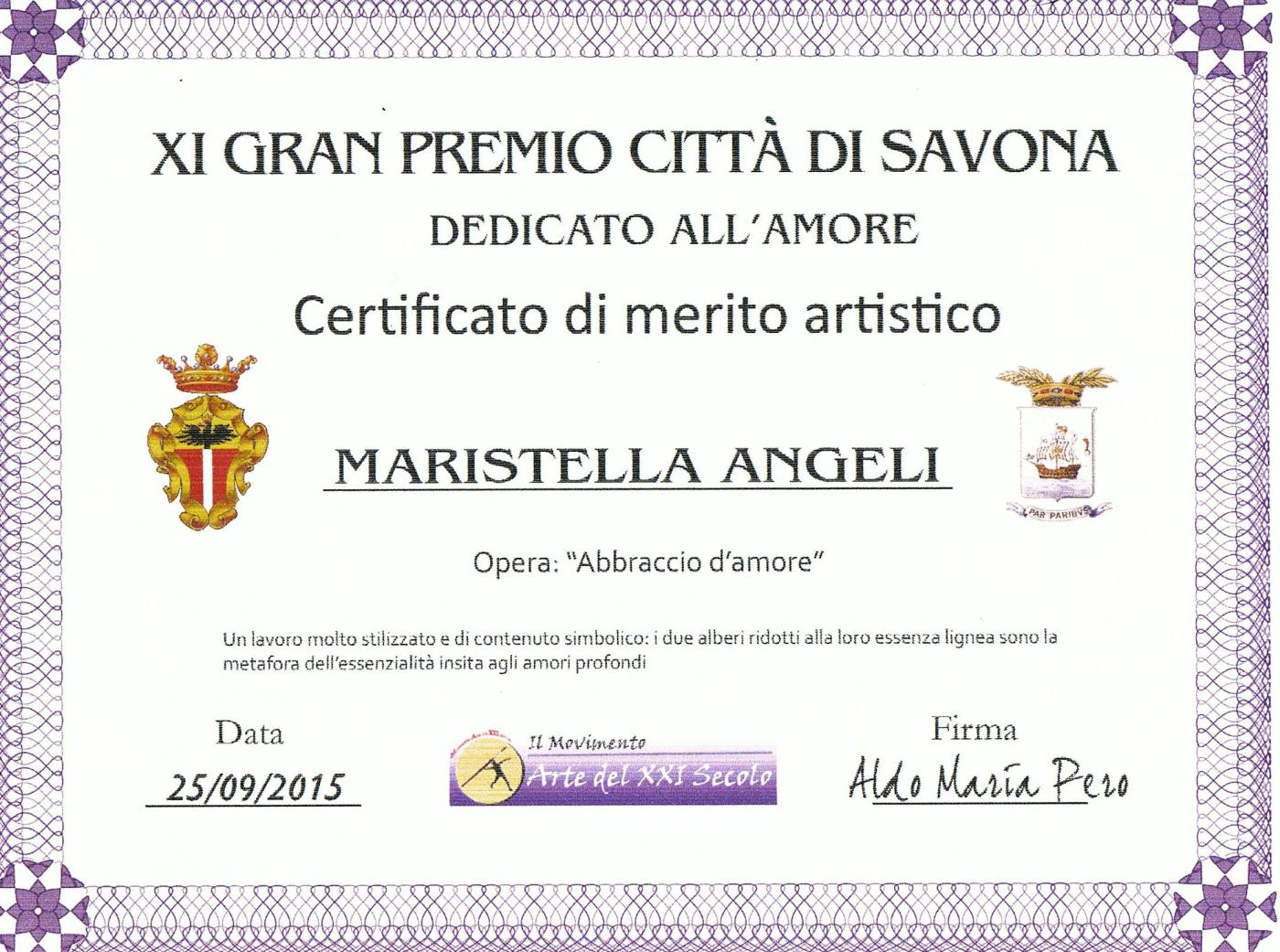 XI Grand Prix City of Savona, dedicated to love. XI Grand Prix City of Savona, dedicated to love.