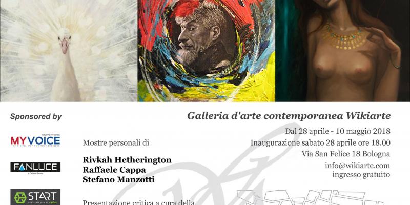 Mostra personale di Rivkah Hetherington, Raffaele Cappa e Stefano Manzotti, presenta Denitza Nedkova.