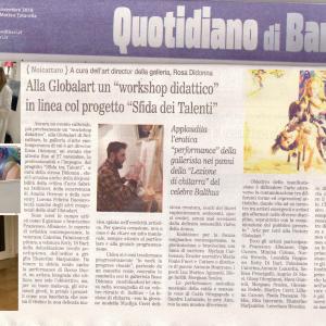 Alla Globalart trasformata in una Factory Alla Globalart trasformata in una Factory