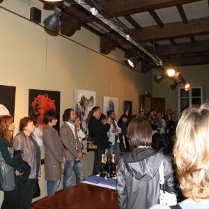 SPLENDIDA INAUGURAZIONE quella di PRESENZE a Modena.