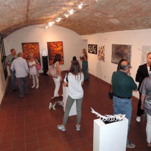 DOPPIO VERNISSAGE A CORTE ISOLANI (BOLOGNA)