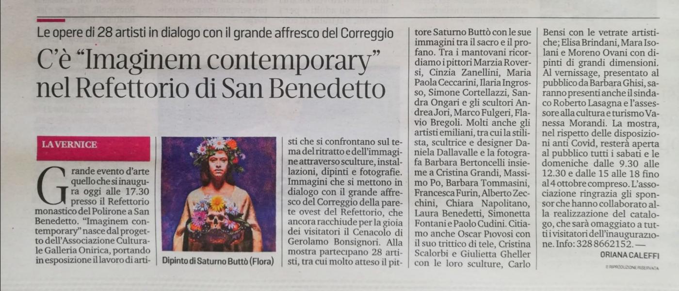 IMAGINEM CONTEMPORARY all'Abbazia del Polirone (MN)