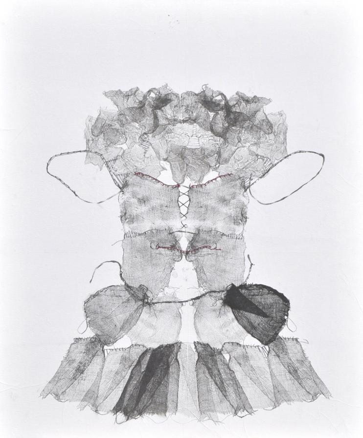 Vestito frufru - serie IN- dumenti