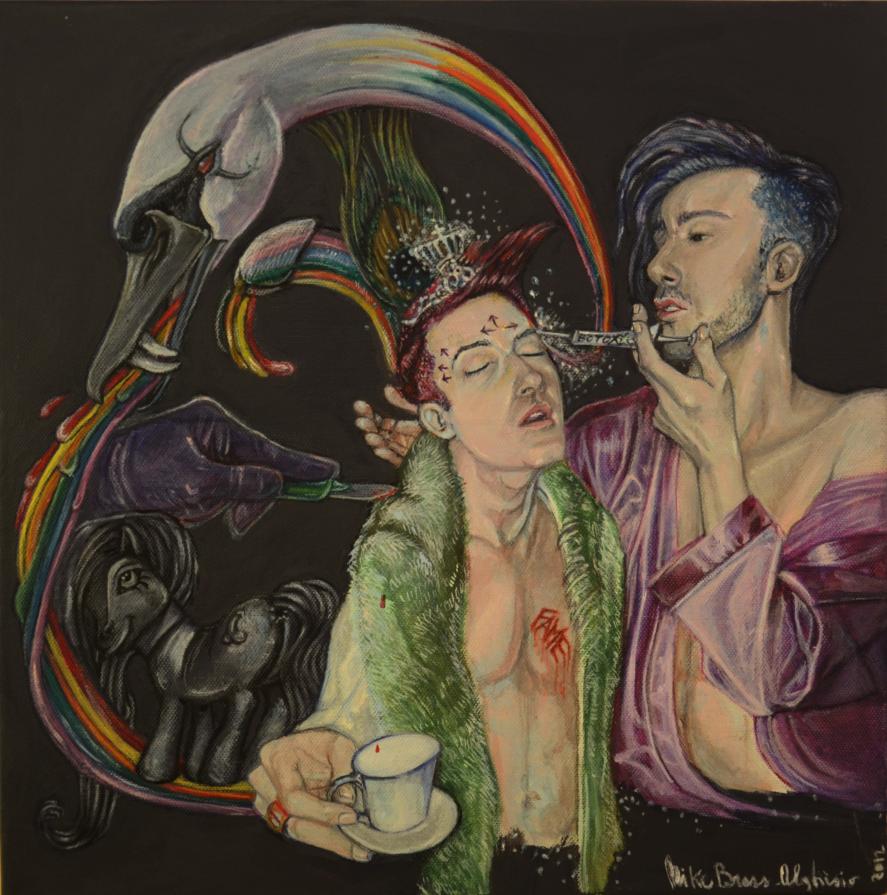  "Habits-follow the Rainbow nott the Whiterabbit"-Rainbow II : Botox and Coffee