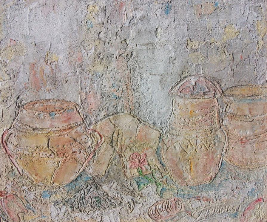 CENERI DI PASSIONE  (AFFRESCO)