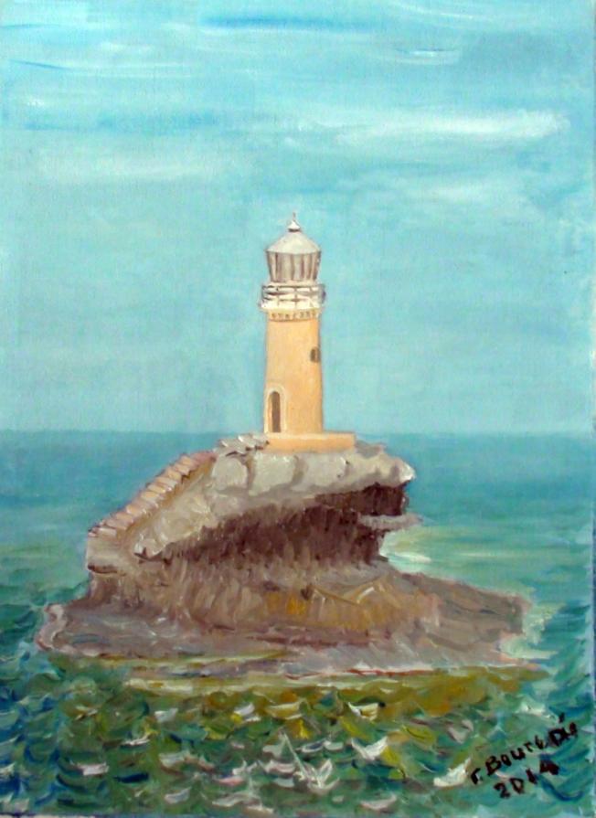Lighthouse "Tourlitis" - Andros Greek Island