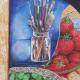 Fragola e pennelli