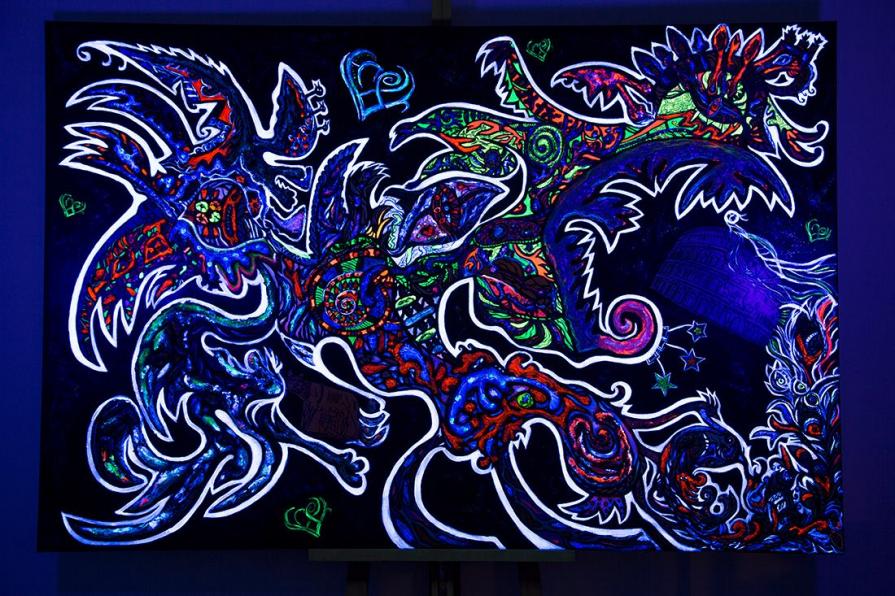 GLI AMANTI DELLA CITTA' ETERNA VISTA AL BUIO (OPERA PREMIATA IN LIGURIA)