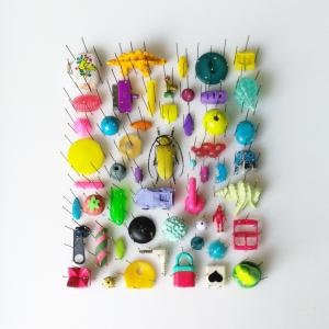 Pop nest- collection of a magpie Pop nest- collection of a magpie