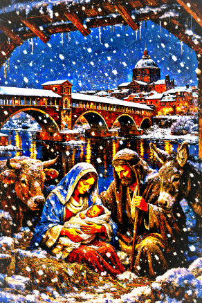 ....Le luminarie accese per strada...l’odore di caldarroste e di regali !!!