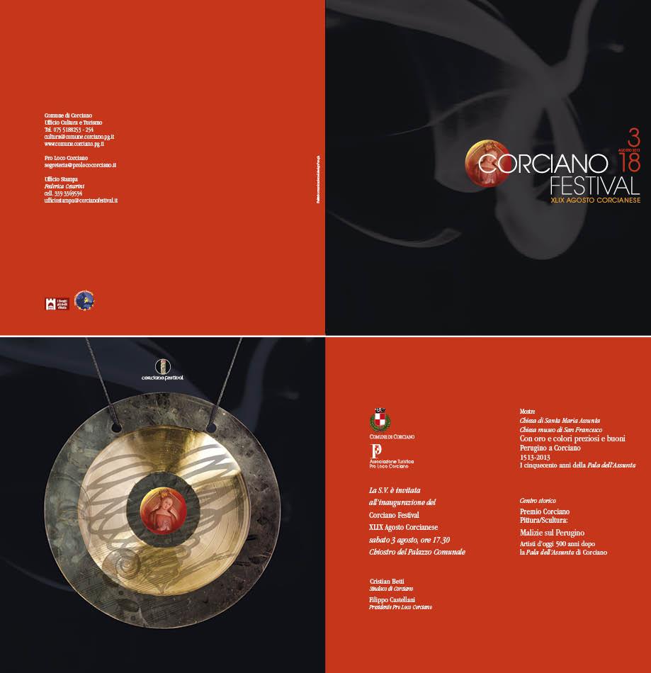 MALIZIE SUL PERUGINO. Artisti oggi, 500 anni dopo la Pala di Corciano. MALIZIE SUL PERUGINO. Artisti oggi, 500 anni dopo la Pala di Corciano.